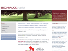 Tablet Screenshot of beechbrookcapital.com